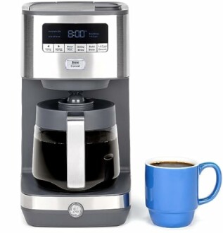 GE Drip Coffee Maker With Timer Review: Programmable 12-Cup Glass Carafe Machine for Maximum Flavor