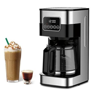 HESASDG 10-Cup Coffee Maker Review: Programmable Drip Machine