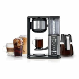 Ninja CM401 Specialty 10-Cup Coffee Maker Review: Brew Styles, Frother, & More